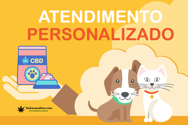 Atendimento Personalizado da Linha Canabica para seu Bichinho!