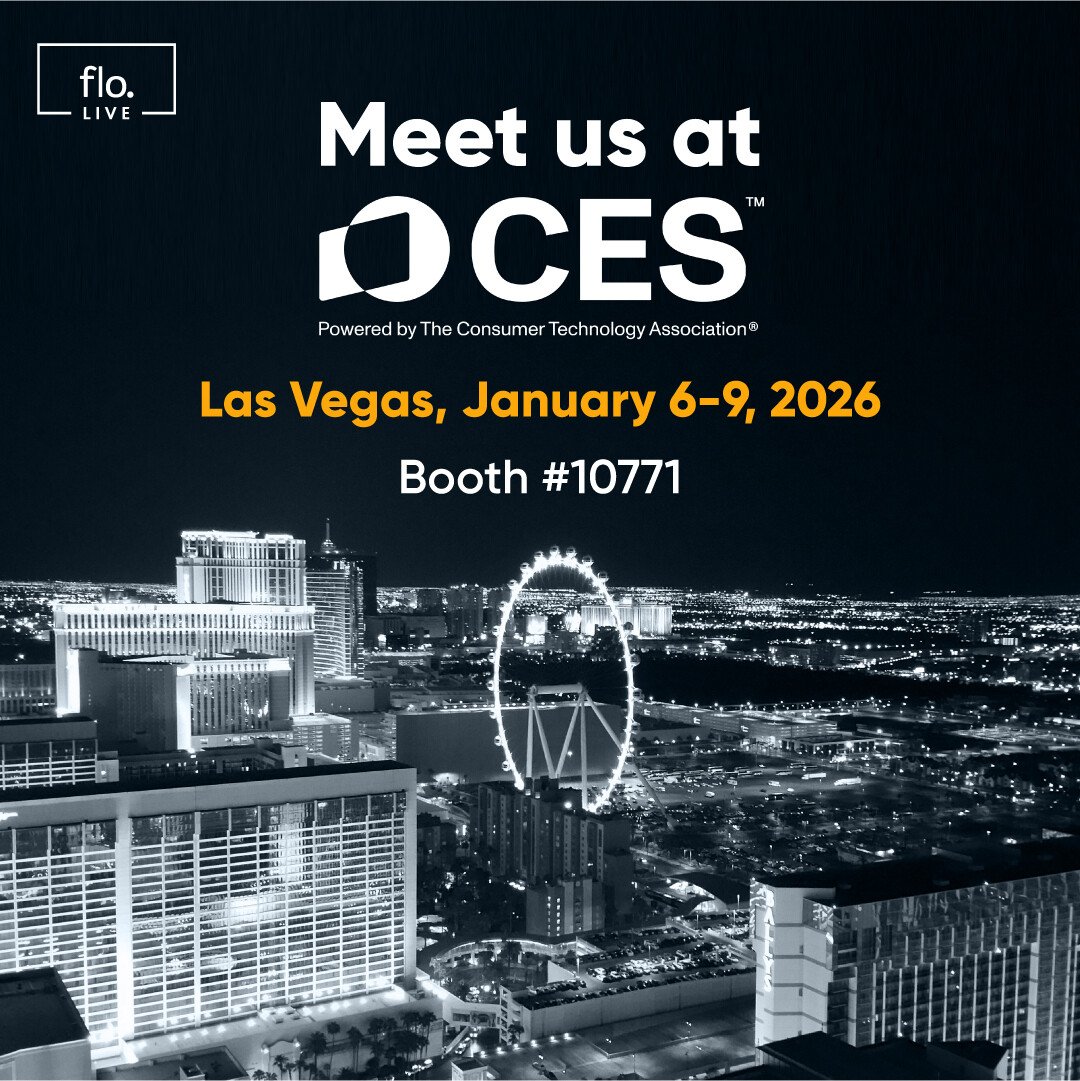 Meet with floLIve expert at CES Las Vegas 2025
