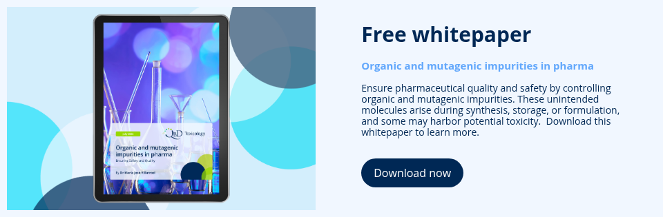 Whitepaper organic and mutagenic impurities in Pharma