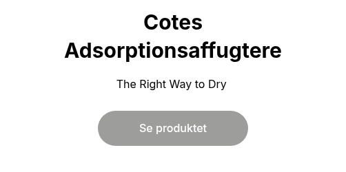 Cotes Adsorptionsaffugtere