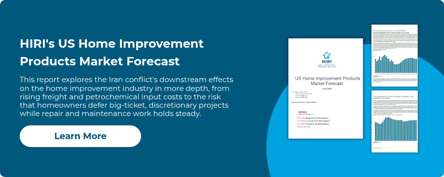 HIRI's US Home Improvement Products Market Forecast&nbsp;