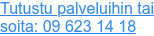 Tutustu palveluihin