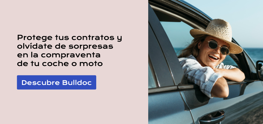 Protege tus contratos y olvídate de sorpresas en la compraventa de tu coche o moto