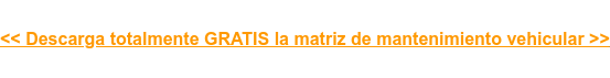 << Descarga totalmente GRATIS la matriz de mantenimiento vehicular >>