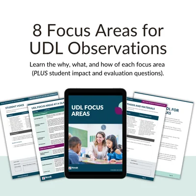 8 Focus Areas for UDL Observations