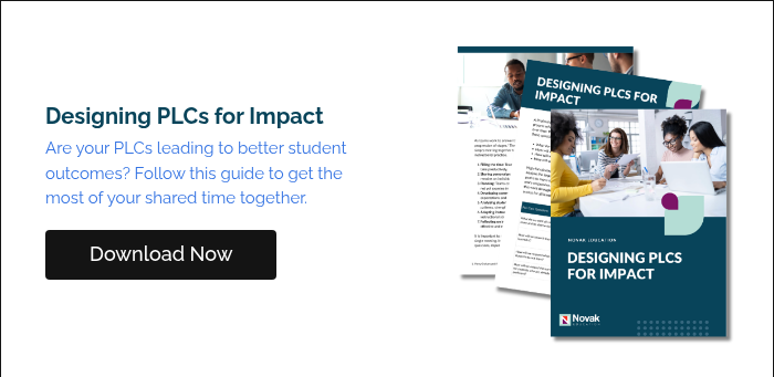 Designing PLCs for Impact Are your PLCs leading to better student outcomes? Follow this guide to get the most of your shared time together.&nbsp; &nbsp;