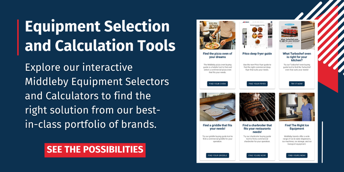 Middleby Selector Tools