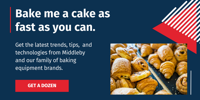 baking equipment from Middleby