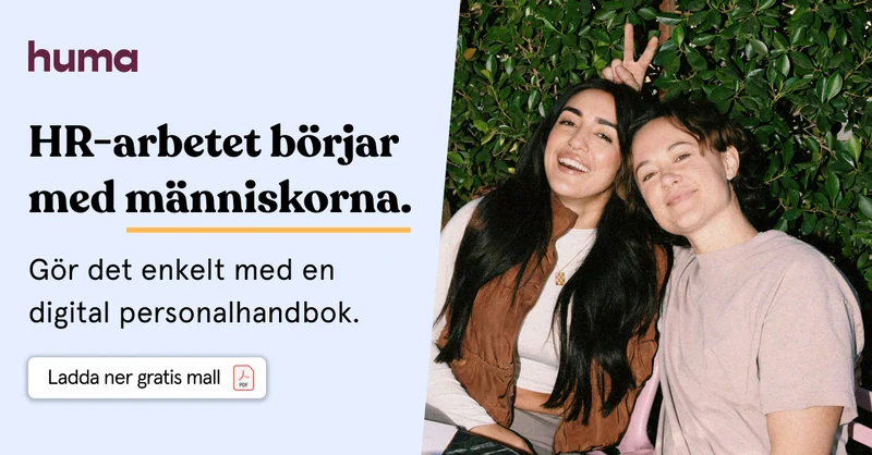 Typiske HR-uppgifter