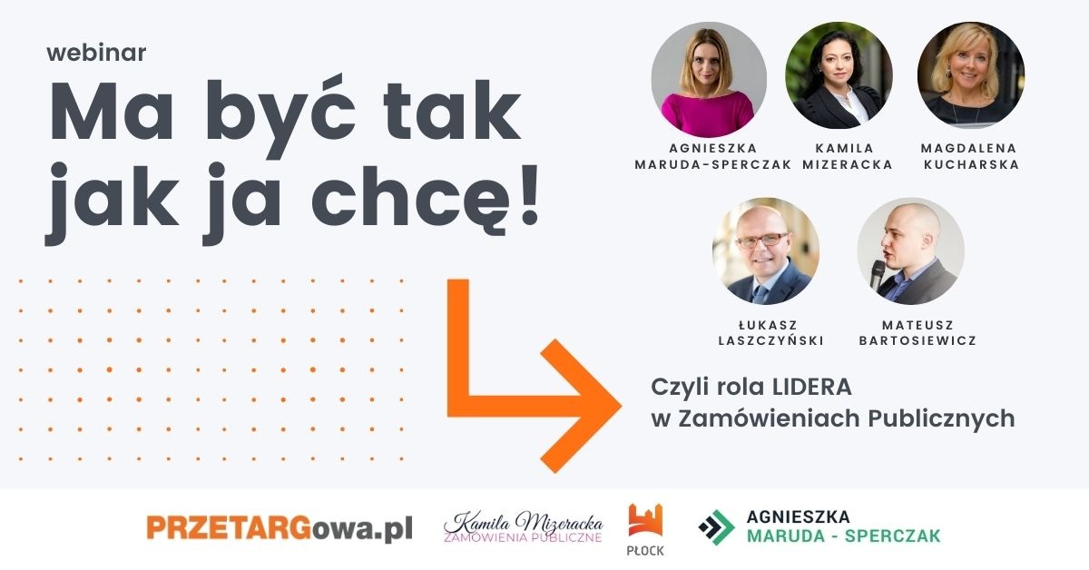 Rola Lidera w Zamówieniach Publicznych