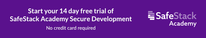 SafeStack Academy Secure Development Free Trial CTA