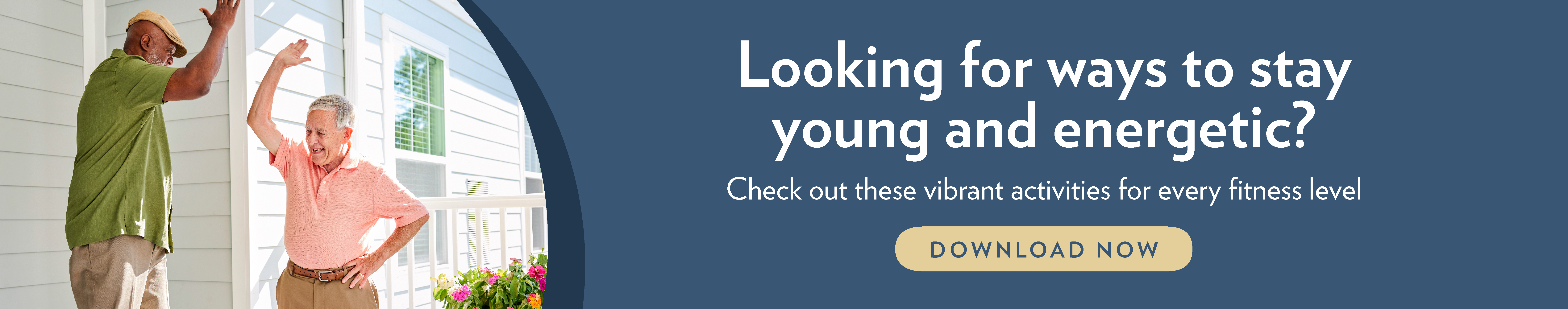 Looking for ways to stay young and energetic?