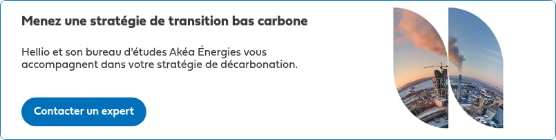 Menez une stratégie de transition bas carbone   Hellio et son bureau d'études Akéa Énergies vous accompagnent dans votre stratégie de décarbonation.  