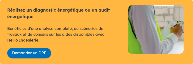 Réalisez un diagnostic énergétique ou un audit énergétique &nbsp; Bénéficiez d’une analyse complète, de scénarios de travaux et de conseils sur les aides disponibles avec Hellio Ingénierie.