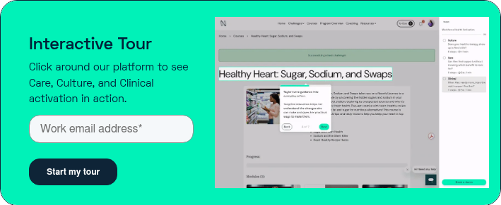 &nbsp; Interactive Tour Click around our platform to see Care, Culture, and Clinical activation in action. &nbsp;