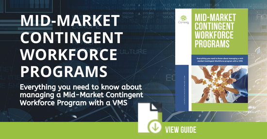 managing a mid-market contingent workforce program with a VMS