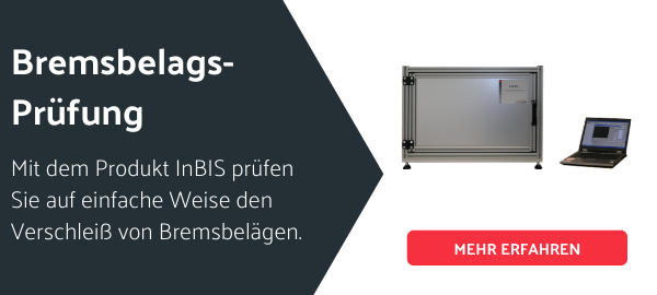 Bremsbelags-Prüfung