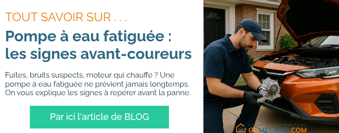 TOUT SAVOIR SUR . . . Pompe à eau fatiguée : les signes avant-coureurs &nbsp; Fuites, bruits suspects, moteur qui chauffe ? Une pompe à eau fatiguée ne prévient jamais longtemps. On vous explique les signes à repérer avant la panne.&nbsp; &nbsp;
