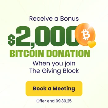 Receive a bonus $2,000 Bitcoin donation