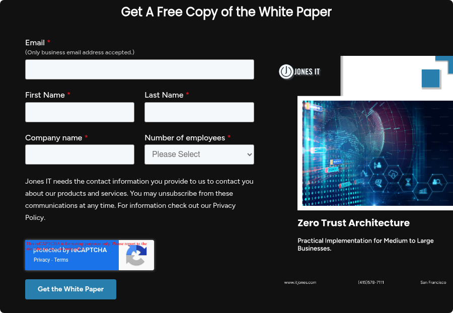Get A Free Copy of the White Paper &nbsp;