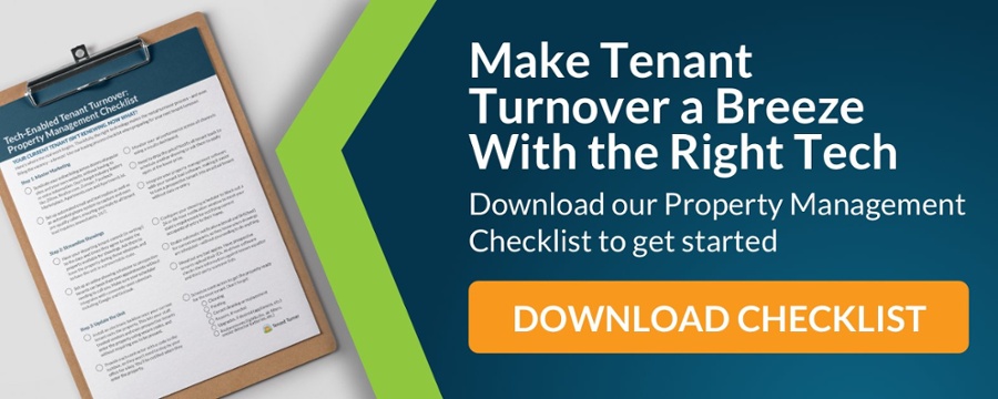 Make Tenant Turnover a Breeze With the Right Tech - Download our checklist now