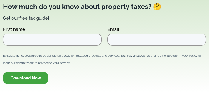 How much do you know about property taxes? ��   Get our free tax guide!
