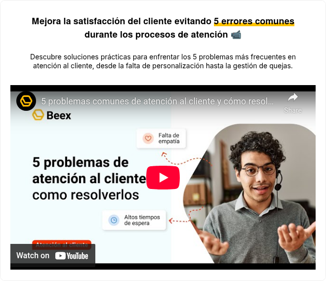 Mejora la satisfacción del cliente evitando 5 errores comunes durante los procesos de atención ��