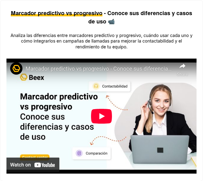 Marcador predictivo vs progresivo - Conoce sus diferencias y casos de uso ��