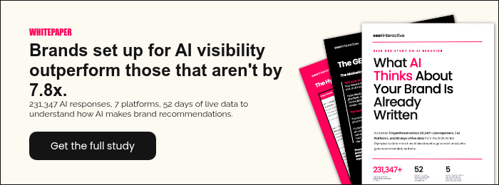 WHITEPAPER Brands set up for AI visibility outperform those that aren't by 7.8x. 231,347 AI responses, 7 platforms, 52 days of live data to understand how AI makes brand recommendations.&nbsp; &nbsp;