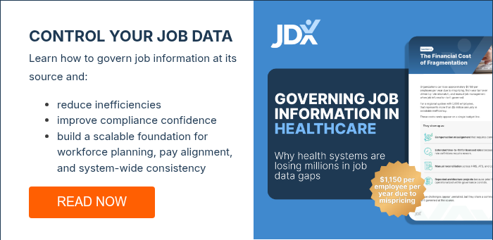 CONTROL YOUR JOB DATA Learn how to govern job information at its source and: reduce inefficiencies improve compliance confidence build a scalable foundation for workforce planning, pay alignment, and system-wide consistency