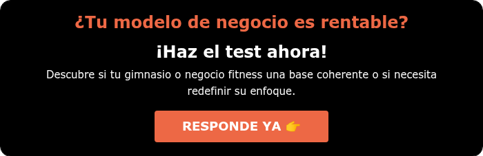 ¿Tu modelo de negocio es rentable? ¡Haz el test ahora! Descubre si tu gimnasio o negocio fitness una base coherente o si necesita redefinir su enfoque. &nbsp;
