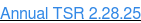Annual TSR 2.28.25