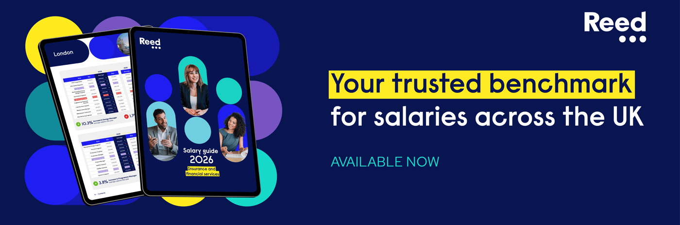 Reed Insurance and financial services Salary guides 2026