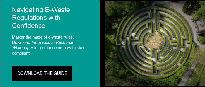 Navigating E-Waste Regulations with Confidence   Master the maze of e-waste rules. Download From Risk to Resource Whitepaper for guidance on how to stay compliant.    