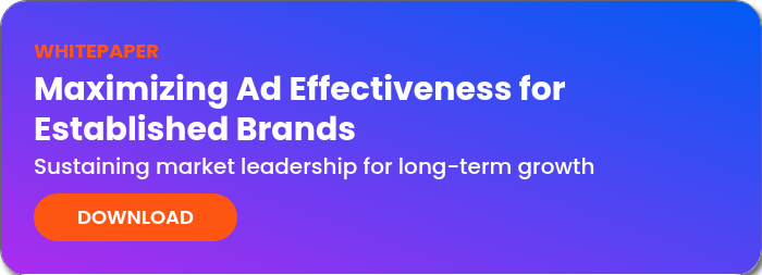 WHITEPAPER Maximizing Ad Effectiveness for Established Brands Sustaining market leadership for long-term growth