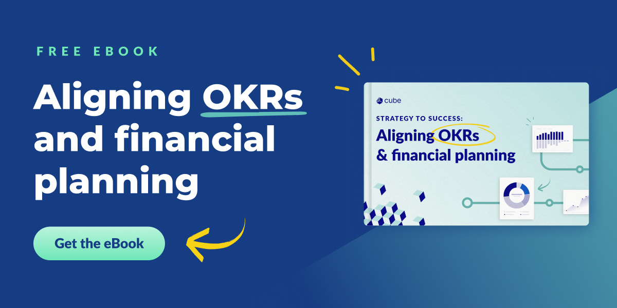 Download the free ebook about aligning OKRs and financial planning