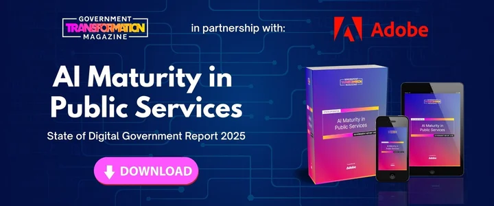 AI Maturity in Public Services - State of Digital Government Report 2025 coversng Cloud Efficiency covers 169 (1920 x 800 px)