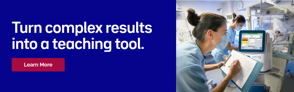 Turn complex results into a teaching tool. &nbsp;