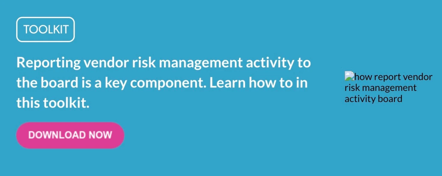 What to Include In a Third-Party Risk Board Report Package