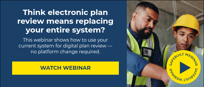 Think electronic plan review means replacing your entire system?