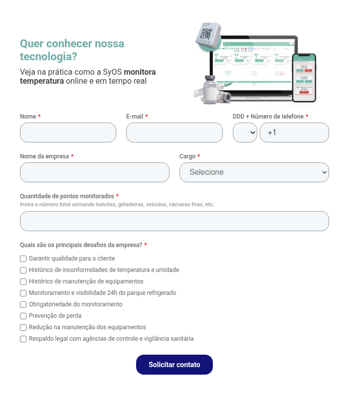 Veja na prática como a SyOS monitora temperatura online e em tempo real 