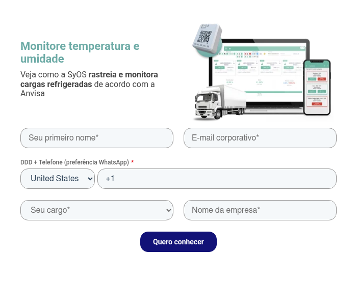 Veja como a SyOS rastreia e monitora cargas refrigeradas de acordo com a Anvisa 