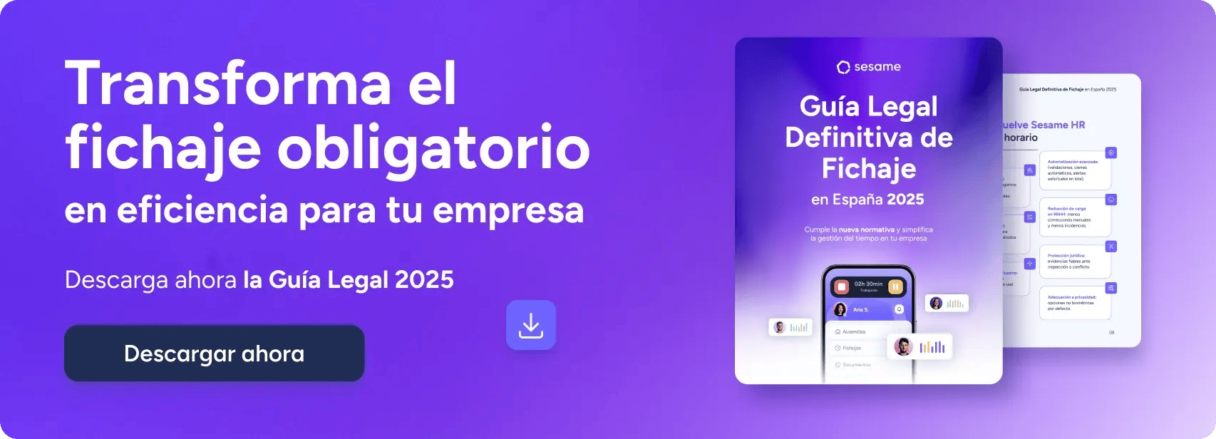 ES - INBOUND - FICHAJES - Guía Legal