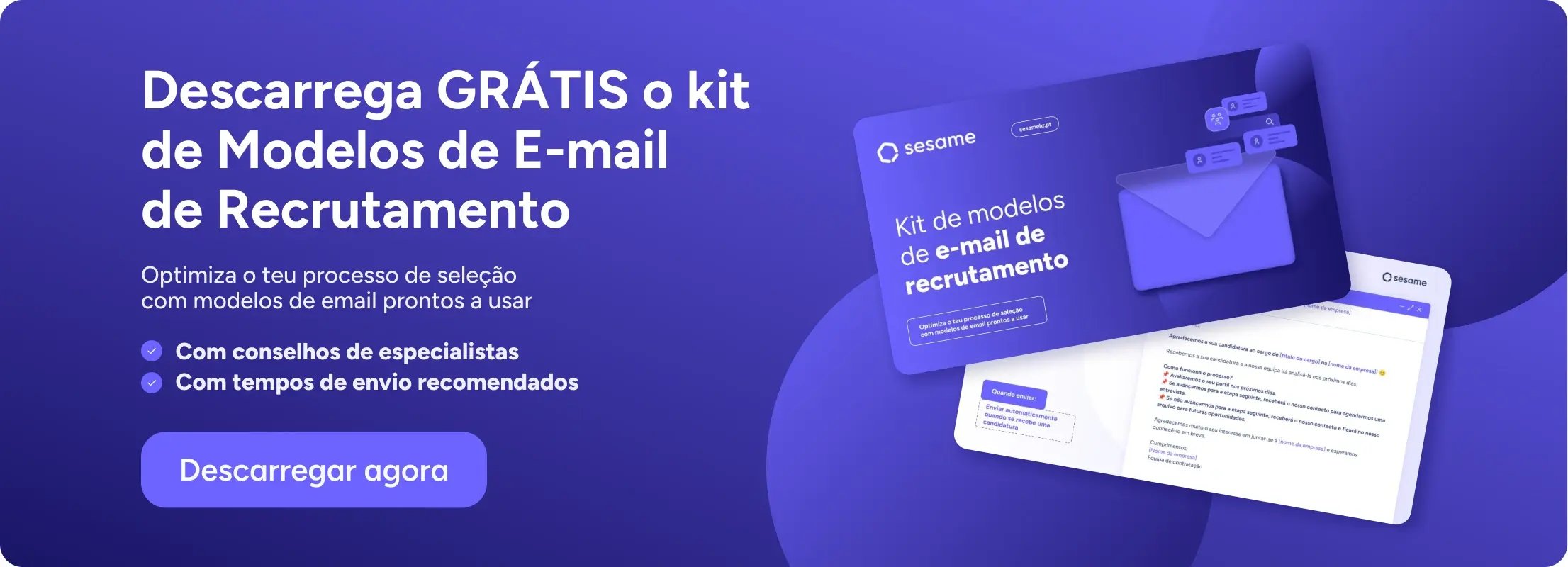 PT - Blog cta - Guía - Recruitment Email Templates