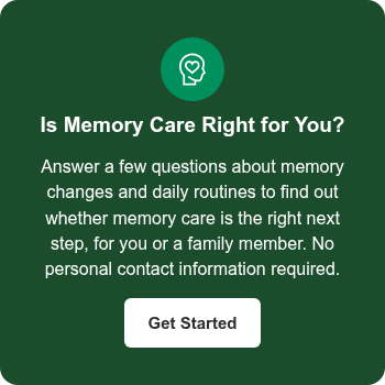 CTA - icon - memory care-green