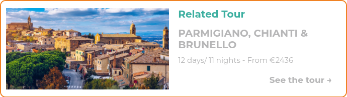 PARMIGIANO, CHIANTI &amp; BRUNELLO