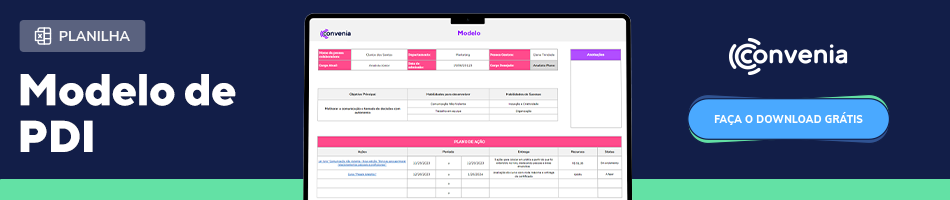 Download do modelo de PDI desenvolvido pela Convenia