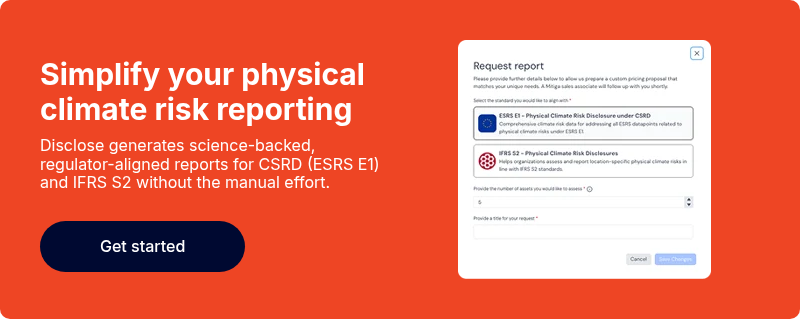 Simplify climate risk reporting