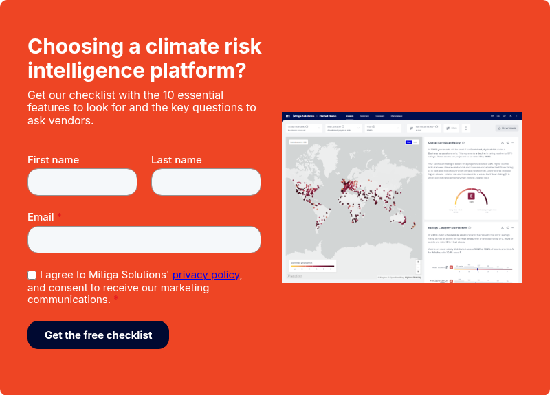 Choosing a climate risk intelligence platform? 