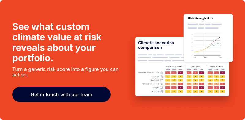 See what custom climate value at risk reveals about your portfolio.